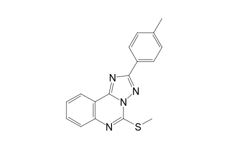 2-(4-Methylphenyl)-5-(methylsulfanyl)[1,2,4]triazolo[1,5-c]quinazoline