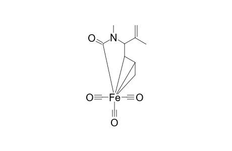 [(4-6-.eta.(3))-2-Aza-2-methyl-1-oxo-3-(endo-isopropenyl)hex-5-ene-1,4-diyl]tricarbonyliron(II)