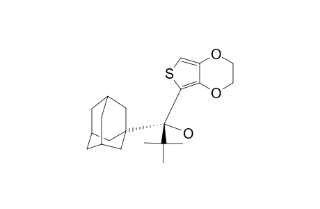 ANTI-3,4-(ETHYLENEDIOXY)-2-THIENYL-(1-ADAMANTYL)-(TERT.-BUTYL)-METHANOL