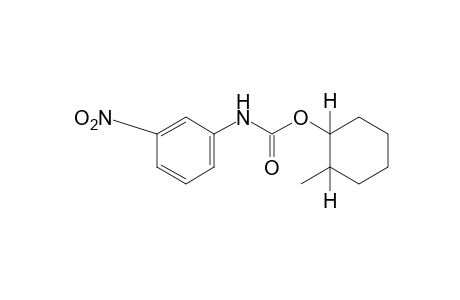 m-Nitrocarbanilic acid, 2-methylcyclohexyl ester