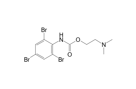 2,4,6-tribromocarbanilic acid, 2-(dimethylamino)ethyl ester