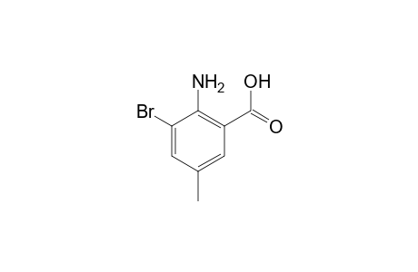 2-Amino-3-bromo-5-methylbenzoic acid