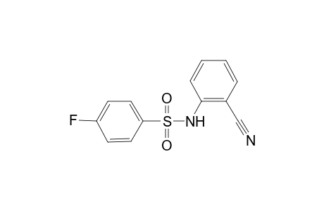 2'-cyano-4-fluorobenzenesulfonanilide