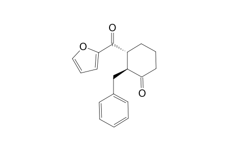 (2S,3R)-2-benzyl-3-(2-furoyl)cyclohexanone