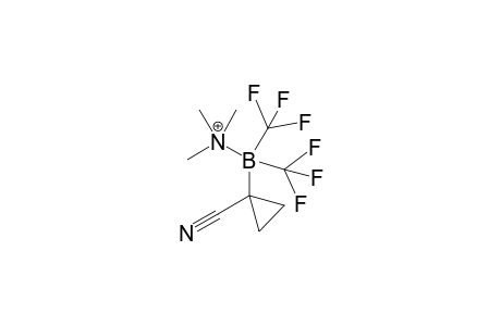 Trimethylamine-( 1-cyanocyclopropyl)-bis(trifluoromethyl) borane