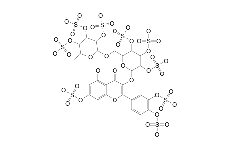 RUTIN_2'',2''',3',3'',3''',4',4'',4''',7-O-NONASULFIDE