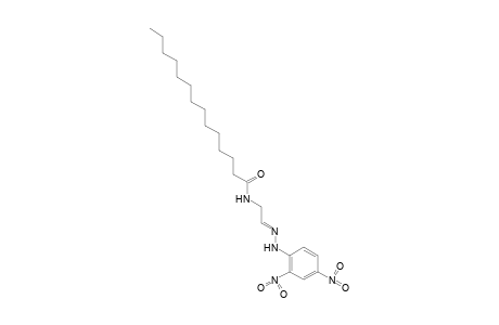 N-(Formylmethyl)tetradecanamide, (2,4-dinitrophenyl)hydrazone