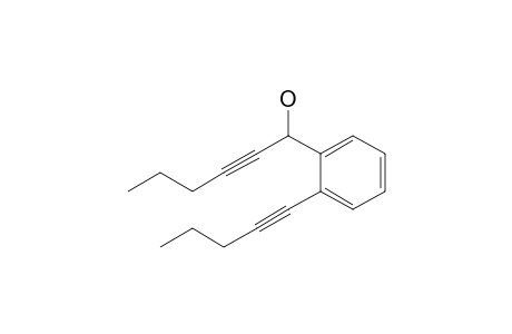 1-(2-Pent-1-ynylphenyl)-2-hexyn-1-ol