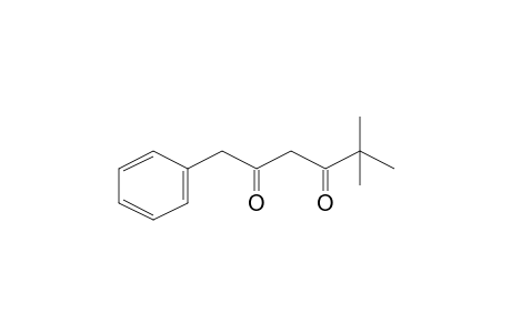 2,4-Hexanedione, 5,5-dimethyl-1-phenyl-