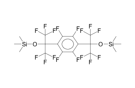 1,4-BIS(ALPHA-TRIMETHYLSILYLOXYHEXAFLUOROISOPROPYL)TETRAFLUOROBENZENE