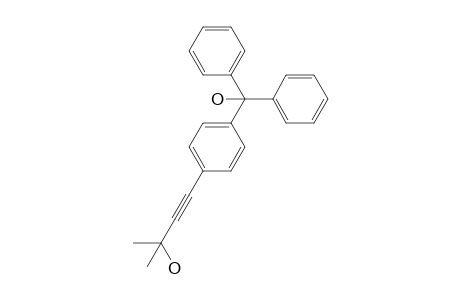 4-[(3-Hydroxy-3-methyl-1-butynyl)phenyl]diphenylmethanol