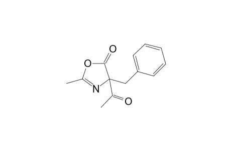 4-acetyl-4-benzyl-2-methyloxazol-5(4H)-one