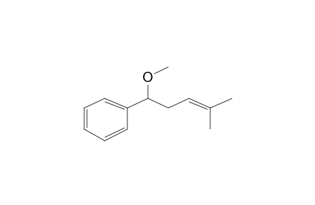 Benzene, (1-methoxy-4-methyl-3-pentenyl)-