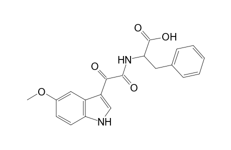 N-[(5-methoxyindol-3-yl)glyoxyloyl]-3-phenylalanine