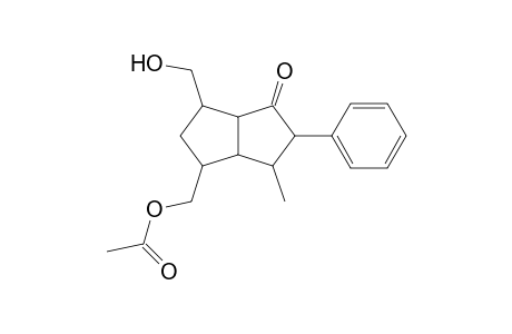 [6-Hydroxymethyl-3-methyl-2-phenyl-1-oxooctahydropentalen-4-yl]methyl acetate