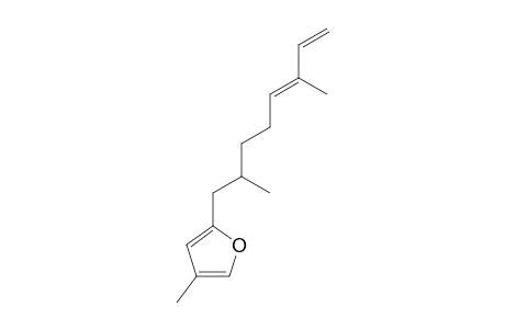 (5'E)-2-(2',6'-DIMETHYLOCTA-5',7'-DIENYL)-4-METHYLFURANE