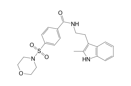 N-[2-(2-methyl-1H-indol-3-yl)ethyl]-4-(4-morpholinylsulfonyl)benzamide