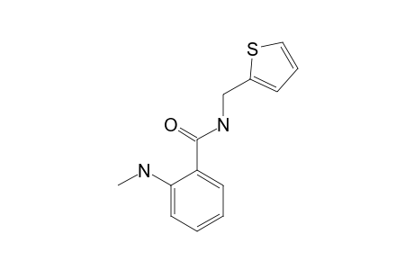 o-(methylamino)-N-(2-thenyl)benzamide