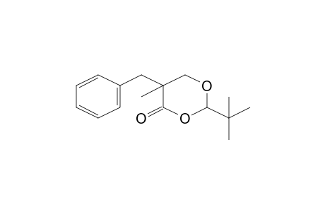 5-Benzyl-2-tert-butyl-5-methyl-1,3-dioxan-4-one