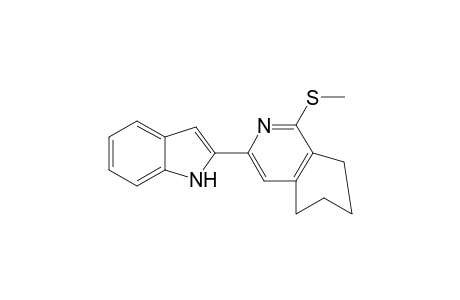 3-(Indol-2-yl)-1-methylthio-5,6,7,8-tetrahydroisoquinoline