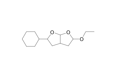 5-Cyclohexyl-2-ethoxyperhydrofuro[2,3-b]furan