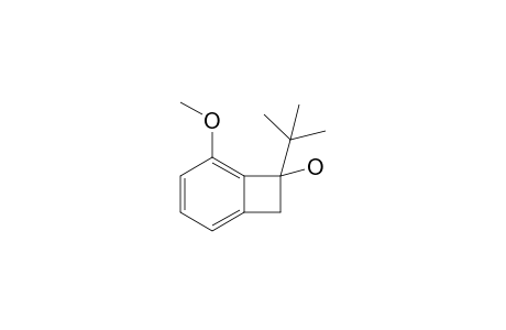 7-Tert-butyl-5-methoxybicyclo[4.2.0]octa-1,3,5-trien-7-ol