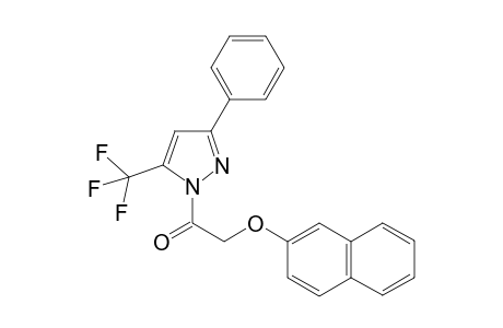 5-Trifluoromethyl-3-phenyl-1H-1-(2-naphthoxyacetyl)pyrazole