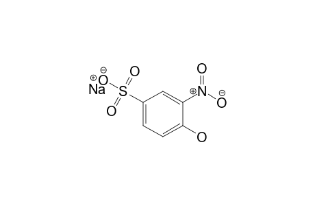 4-HYDROXY-3-NITROBENZENESULFONIC ACID, MONOSODIUM SALT
