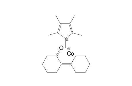 Cobalt(I) 2-cyclohexylidenecyclohexanone 1,2,3,4,5-pentamethylcyclopenta-2,4-dien-1-ide