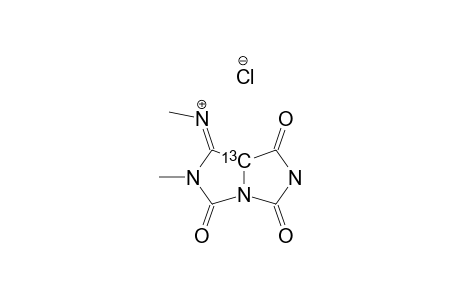 7A-CHLORO-6-METYHL-7-METYHLIMINO-[7A-(13)C]-DIHYDROIMIDAZO-[1,5-C]-IMIDAZOLE-1,3,5-TRIONE-HYDROCHLORIDE