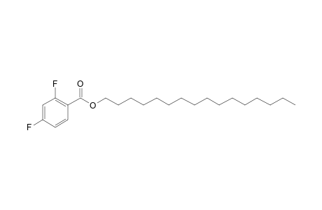 2,4-Difluorobenzoic acid, hexadecyl ester