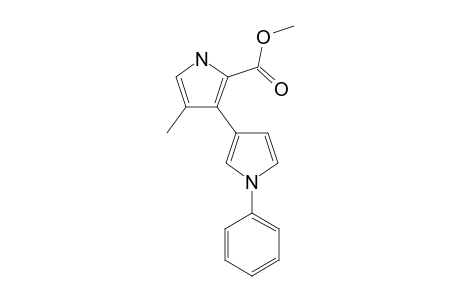 METHYL-4-METHYL-3-(N-PEHNYL-PYRROL-3-YL)-1H-PYRROLE-2-CARBOXYLATE