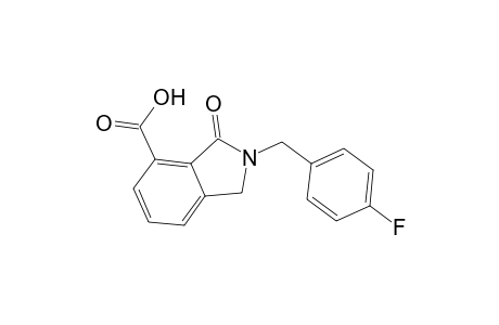 1H-isoindole-4-carboxylic acid, 2-[(4-fluorophenyl)methyl]-2,3-dihydro-3-oxo-