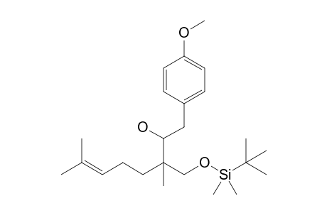 3-{[(T-butyl)dimethylsilyloxy]methyl}-1-(4'-methoxyphenyl)-3,7-dimethyloct-6-en-2-ol