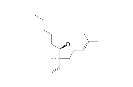 (6R,7S)-7,11-dimethyl-7-vinyl-dodec-10-en-6-ol