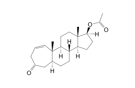 17β-hydroxy-A-homo-6α-androst-1-ene-4-one, acetate (ester)