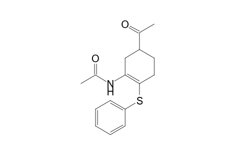 2-ACETAMIDO-4-ACETYL-1-PHENYLTHIOCYCLOHEXENE
