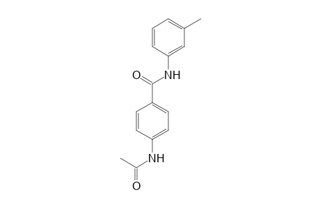 4-(acetylamino)-N-(3-methylphenyl)benzamide