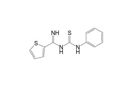 (1Z)-1-[amino(2-thienyl)methylene]-3-phenyl-thiourea