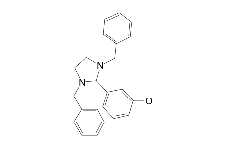 Phenol, 3-(1,3-dibenzyl-2-imidazolidinyl)-