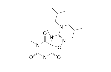 3-(Diisobutylamino)-4,7,9-trimethyl-1-oxo-2,4,7,9-tetraazaspiro[4.5]dec-2-ene-6,8,10-trione