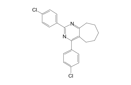 2,4-DI-(4-CHLOROPHENYL)-CYCLOHEPTYL-[D]-PYRIMIDINE
