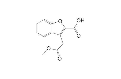 3-(2-keto-2-methoxy-ethyl)benzofuran-2-carboxylic acid