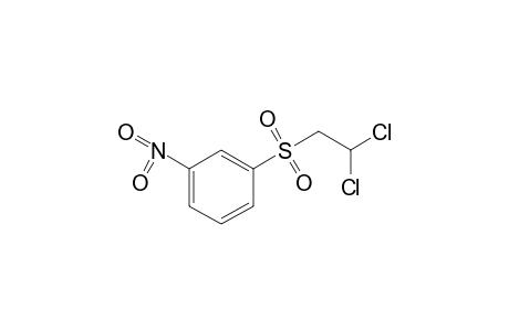 2,2-dichloroethyl m-nitrophenyl sulfone