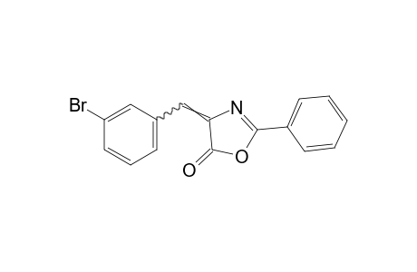 4-(m-bromobenzylidene)-2-phenyl-2-oxazolin-5-one