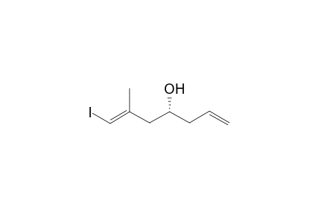 (E)-(R)-1-Iodo-2-methylhepta-1,6-dien-4-ol