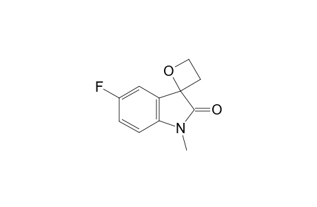 5-Fluoro-1-methylspiro[indole-3,2'-oxetan]-2(1H)-one