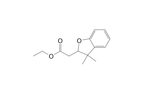 2-Benzofuranacetic acid, 2,3-dihydro-3,3-dimethyl-, ethyl ester