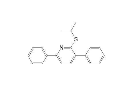 Pyridine, 2-isopropylthio-3,6-diphenyl-