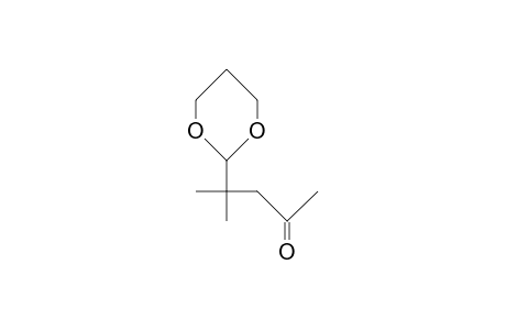 4-(m-DIOXAN-2-YL)-4-METHYL-2-PENTANONE